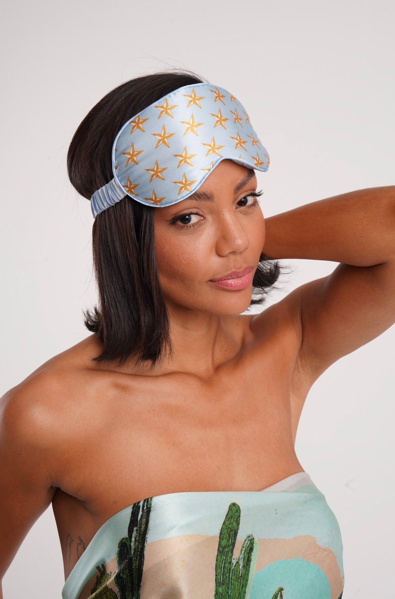 Contour Silk Eye Mask “Lucy Stars”