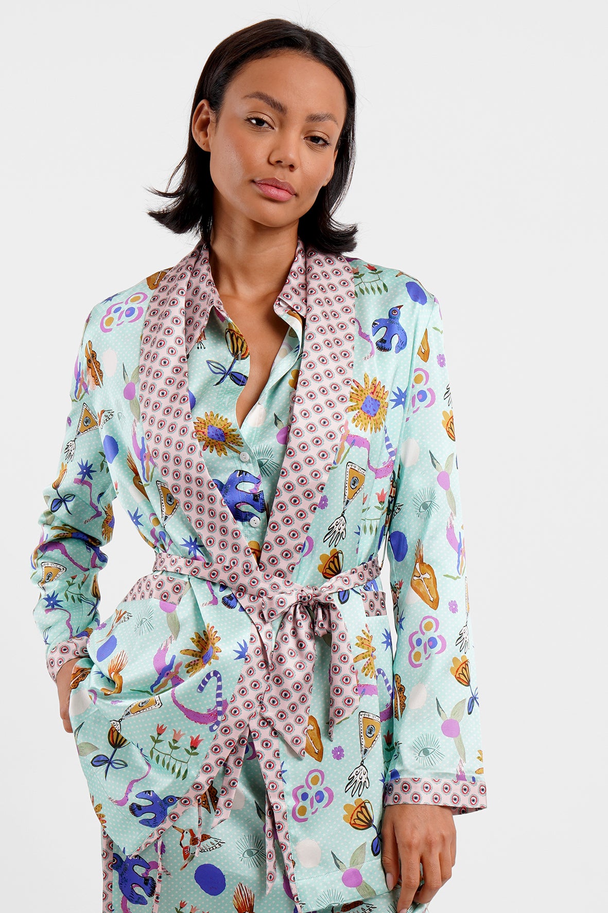Short Robe "Mia"