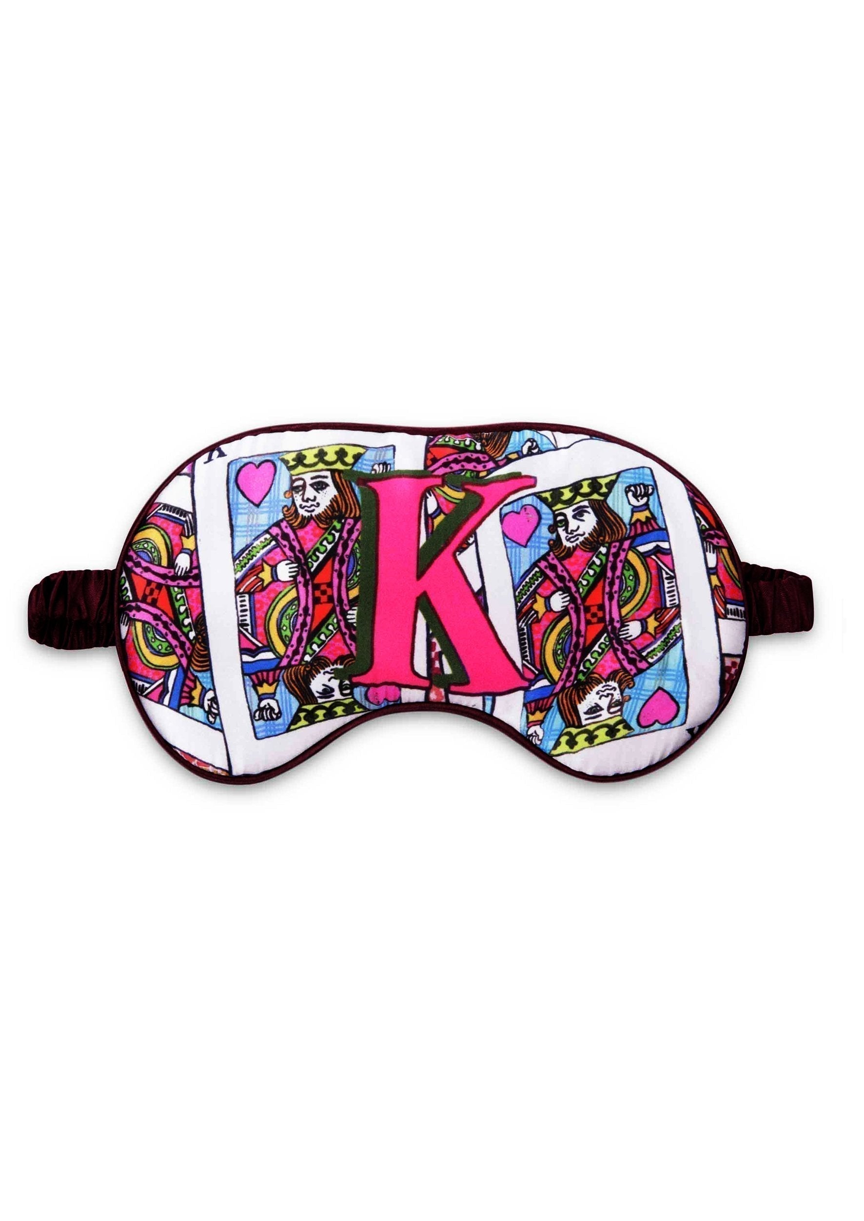 Silk Eye Mask "K King"