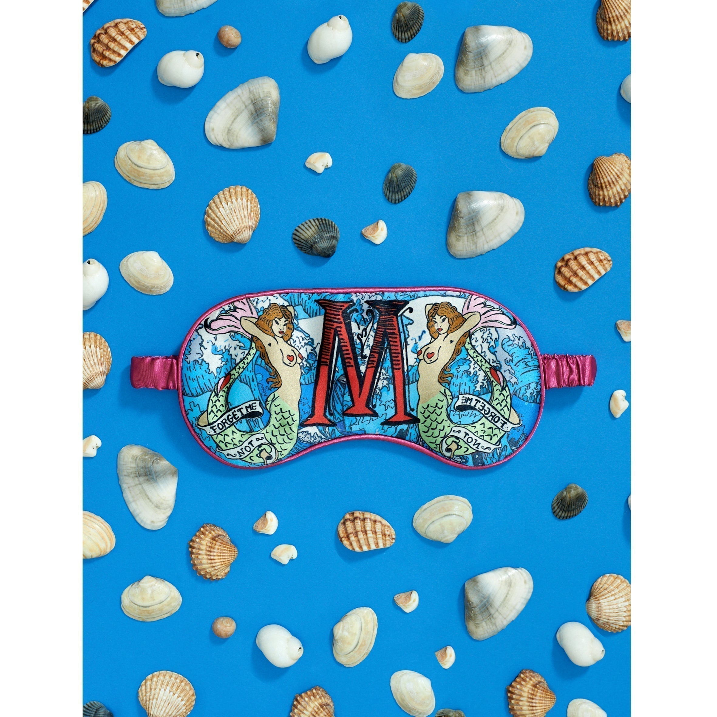Silk Eye Mask "M Mermaids"