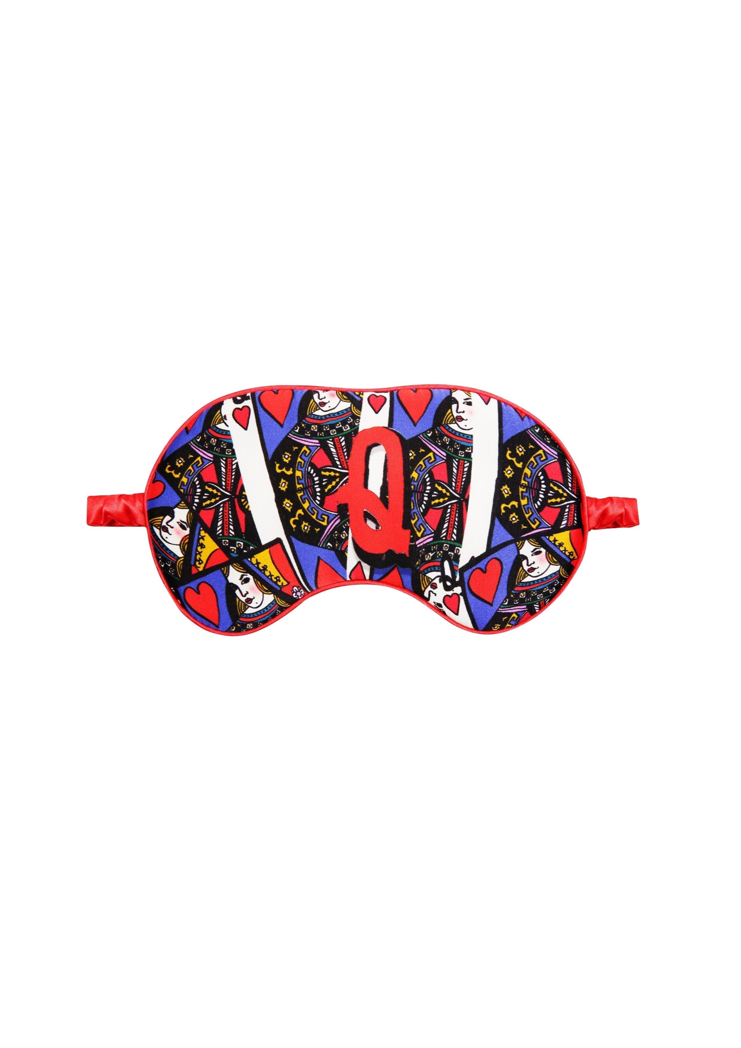 Silk Eye Mask "Q Queen"