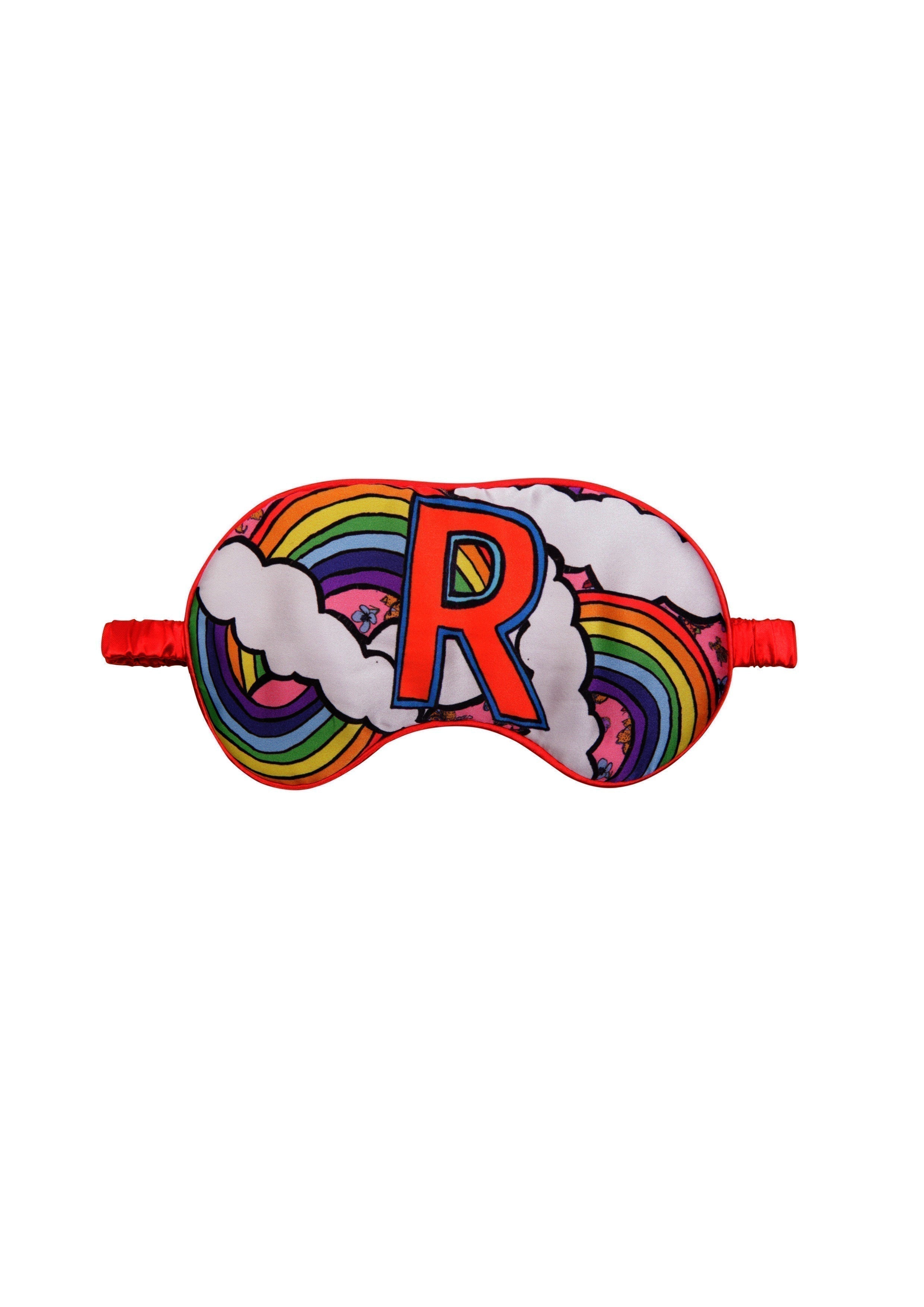 Silk Eye Mask "R Rainbow"
