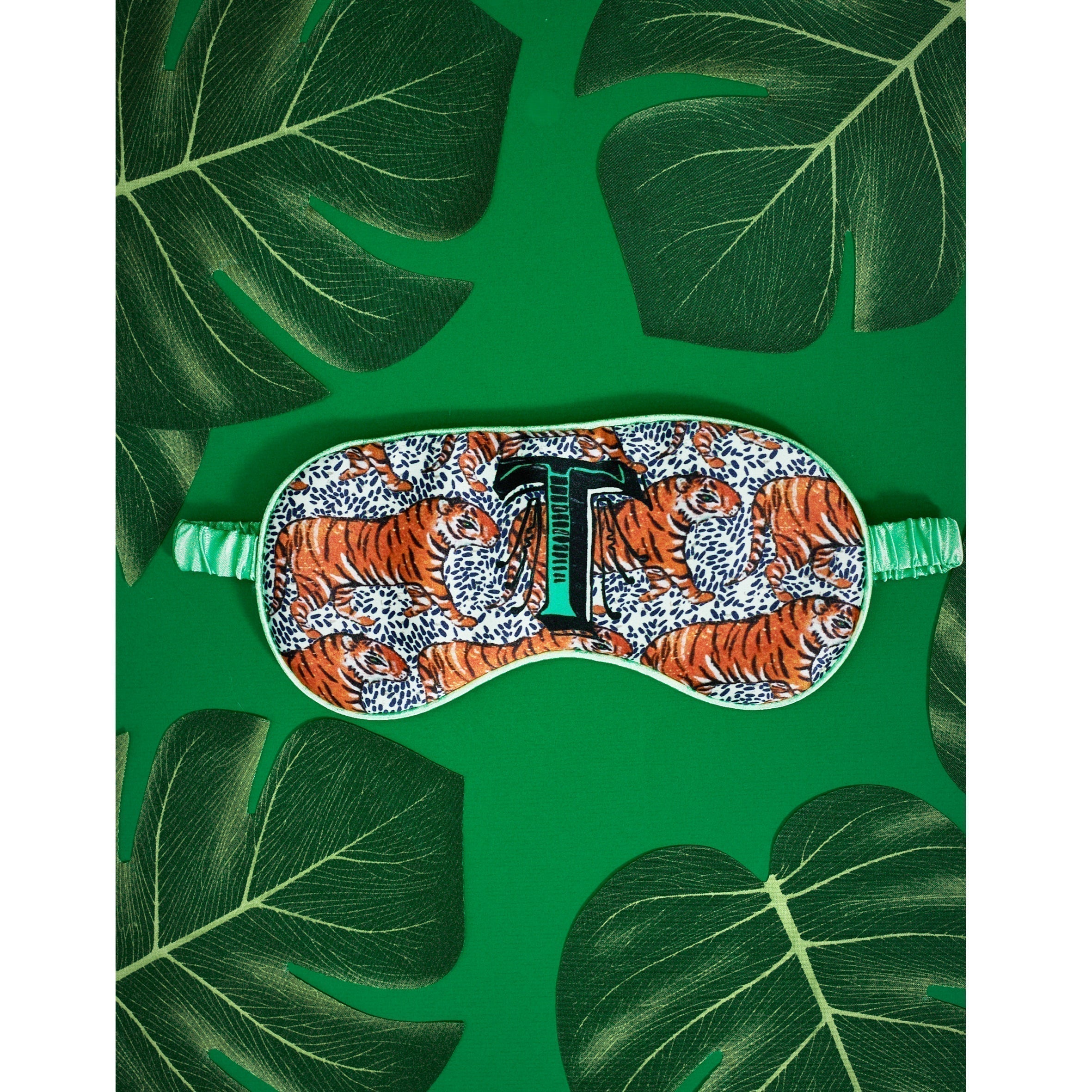 Silk Eye Mask "T Tiger"