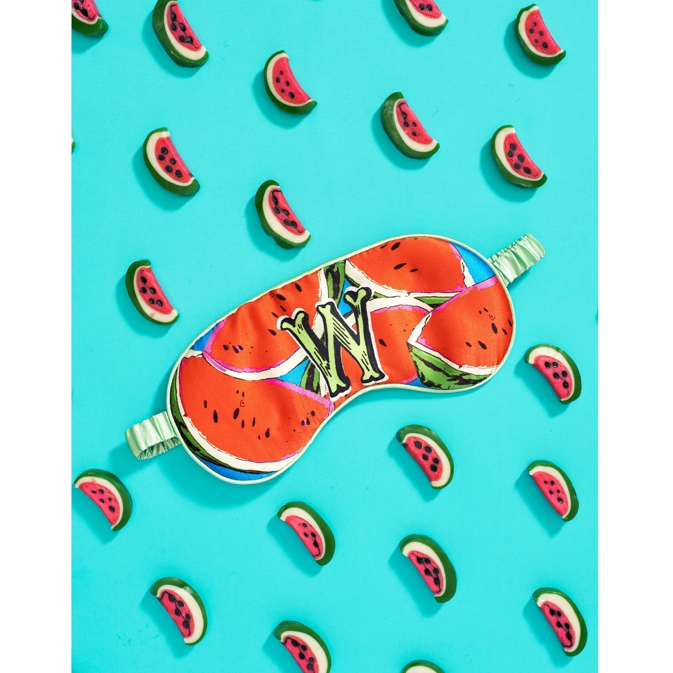 Silk Eye Mask "W Watermelon"