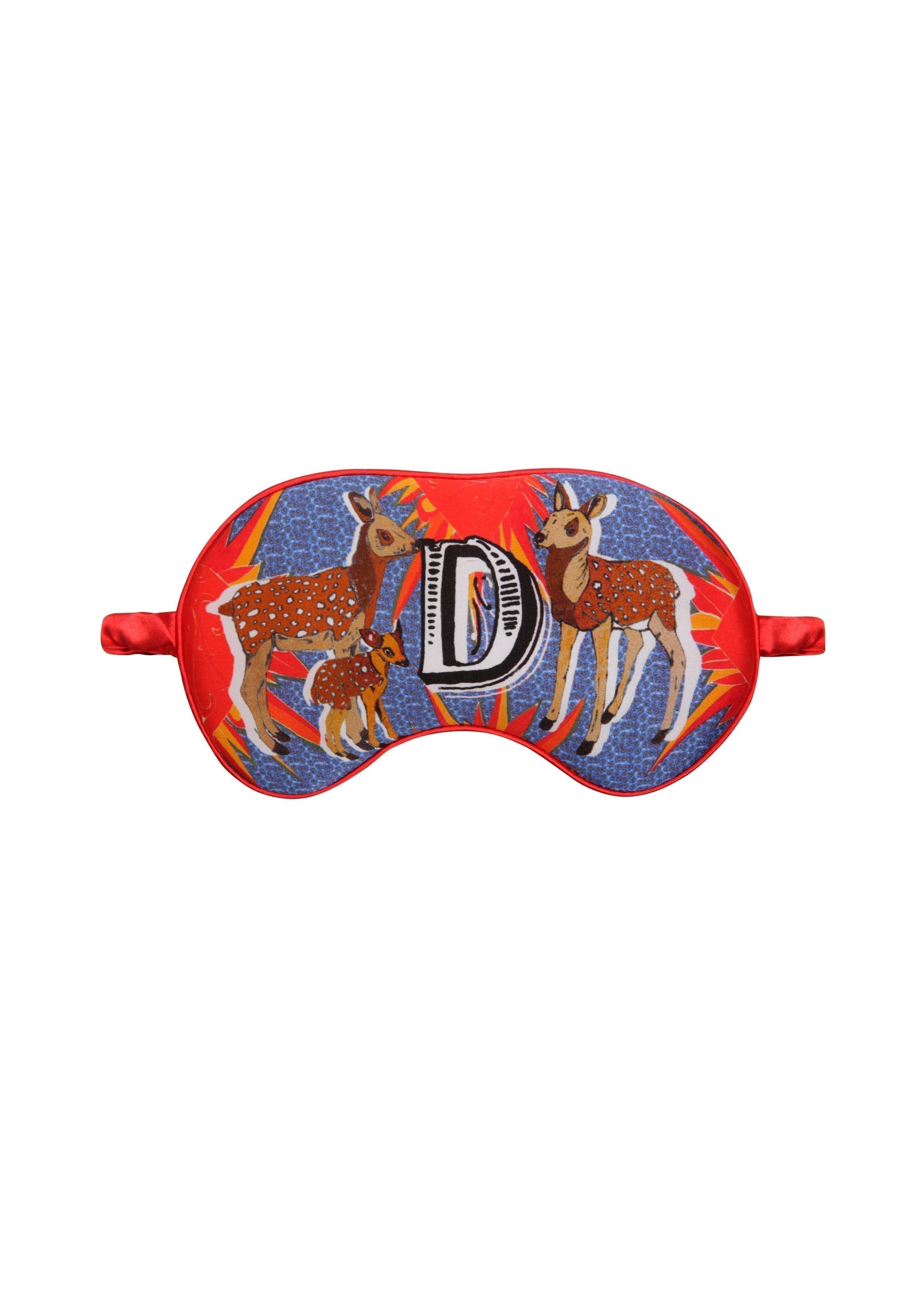 Silk Eye Mask "D Deer"