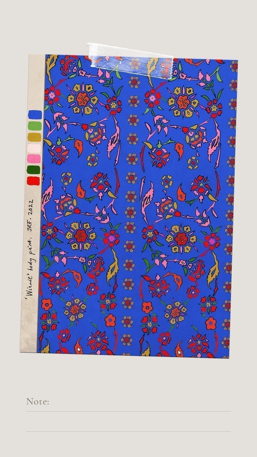 Jessica Russell Flint Printed Silk twist front dress