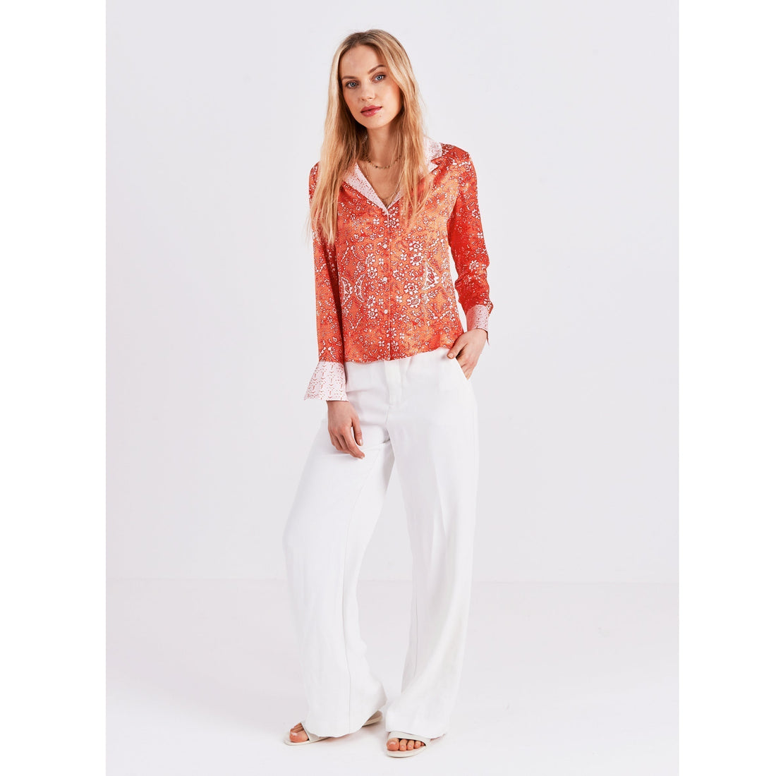 Blazer Shirt / "Arabea"-JRF