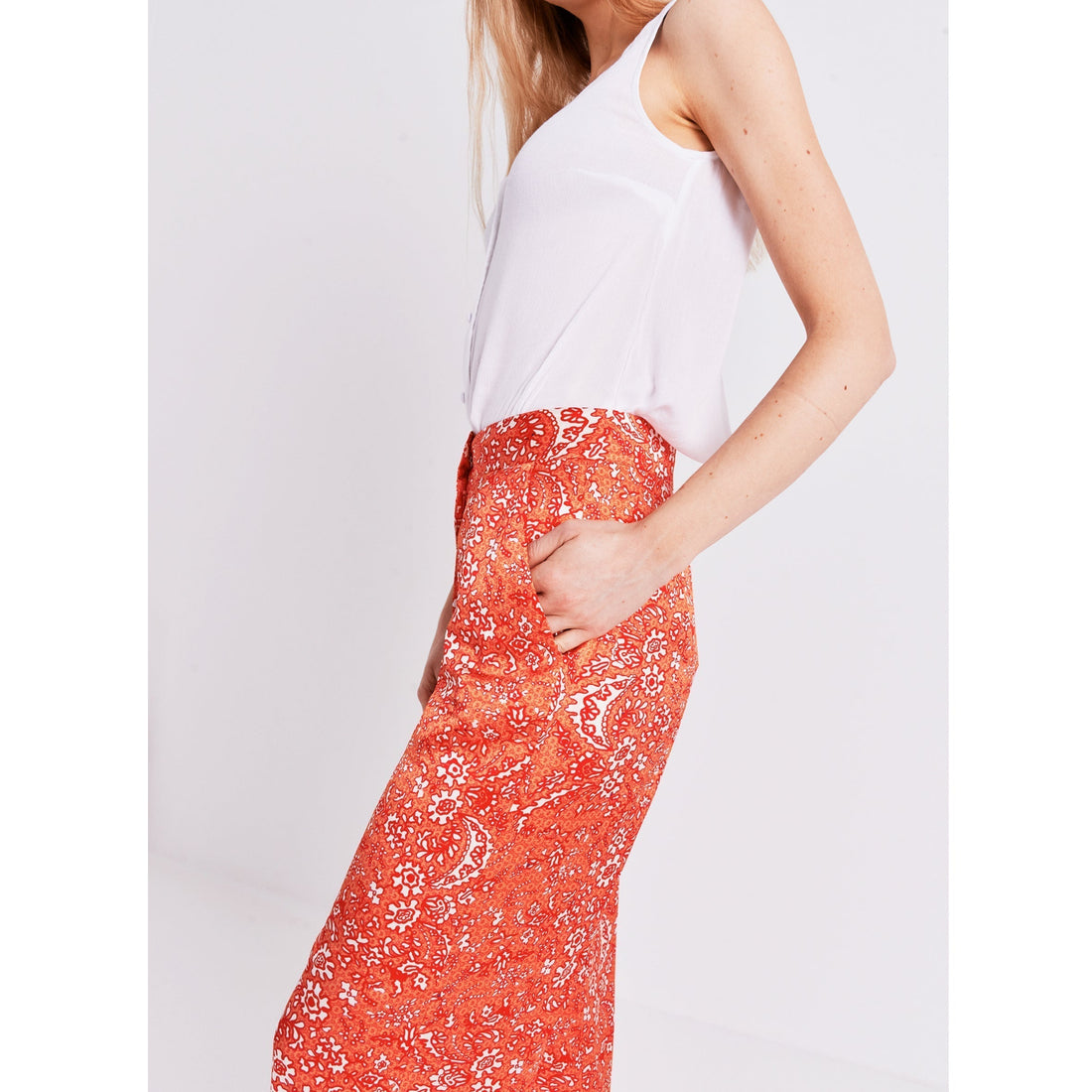 Wide Leg Trousers / "Arabea"-JRF