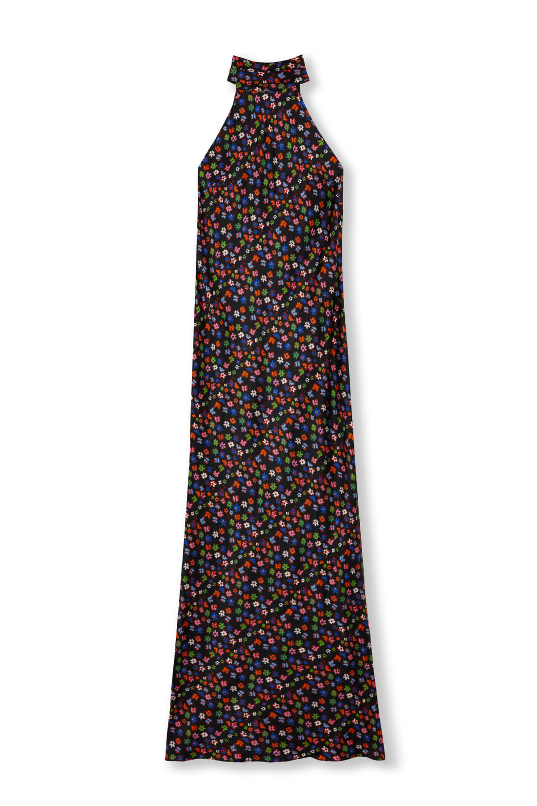 High Neck Maxi Dress / "Aurora"-JRF