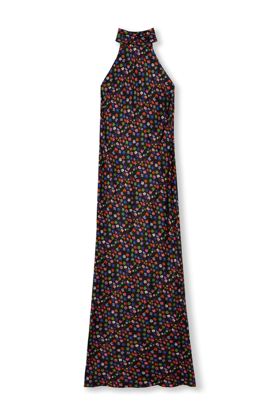 High Neck Maxi Dress / "Aurora"-JRF