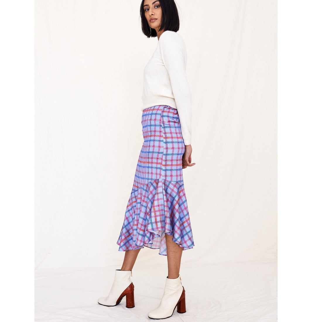 Side Frill Skirt / "Blair"-JRF
