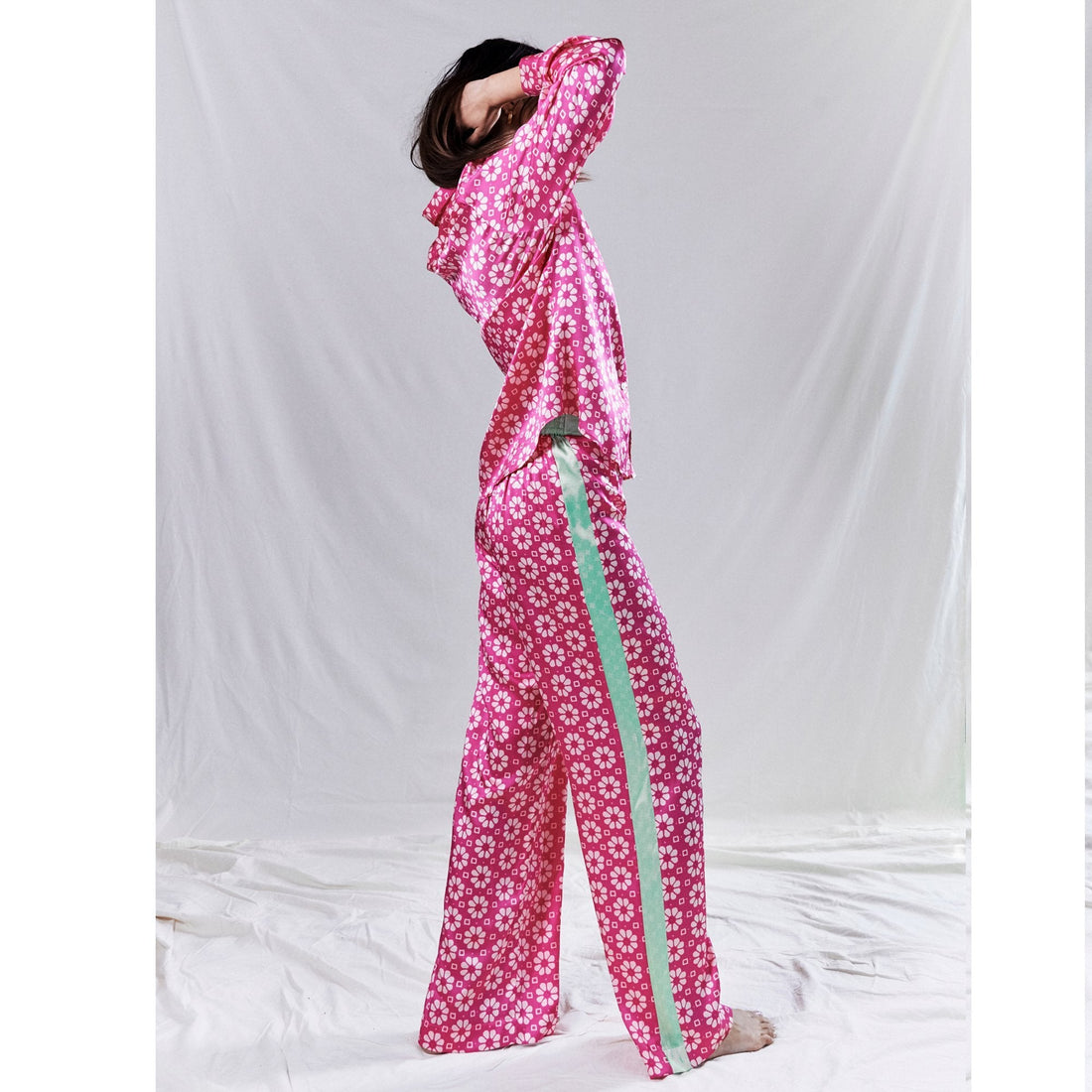 Long Sleeve PJ Top / ''Carmelita"-JRF