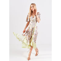 Faux Wrap Maxi Dress / "Emiko"-JRF