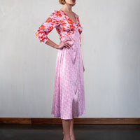 Button Tea Dress / "Fernanda"-JRF