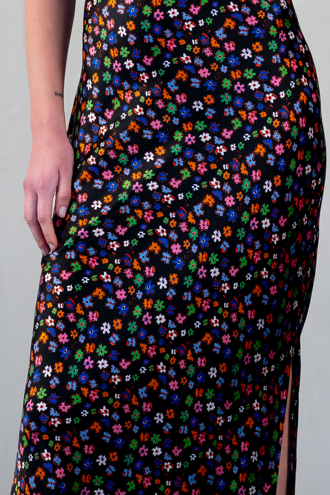 High Neck Maxi Dress / "Aurora"-JRF