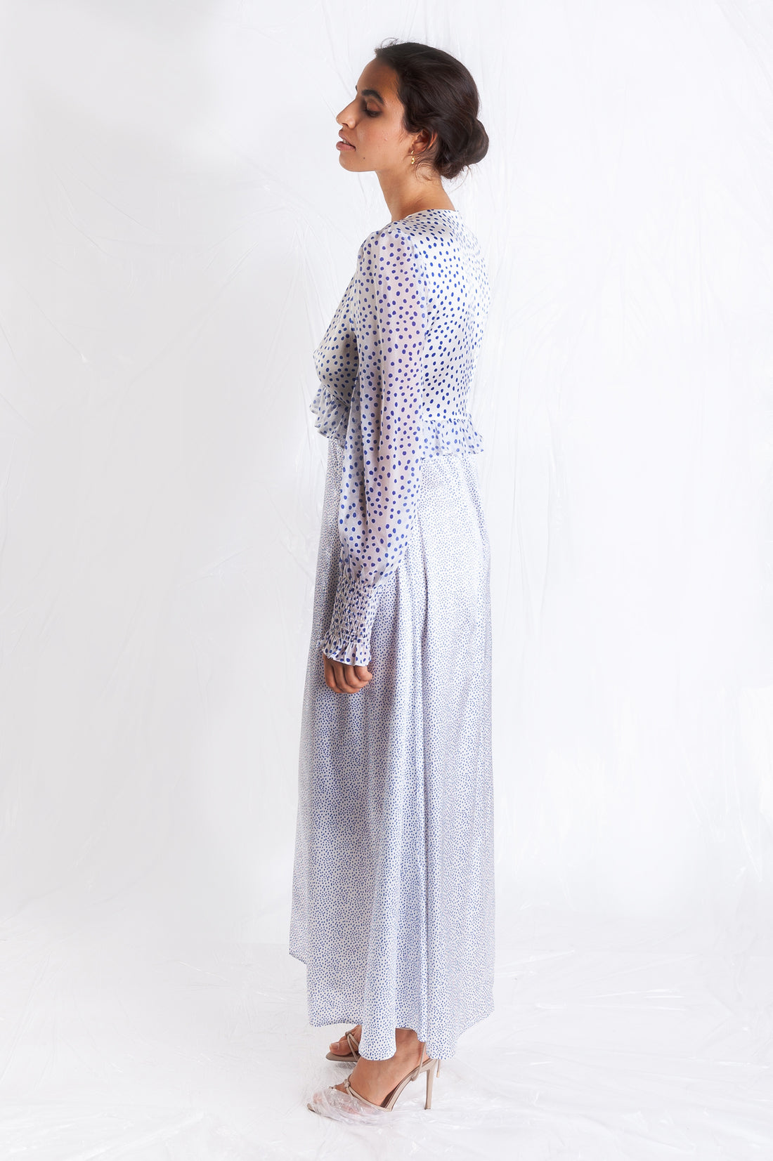 Midi Smock Dress / "Luciana"-JRF