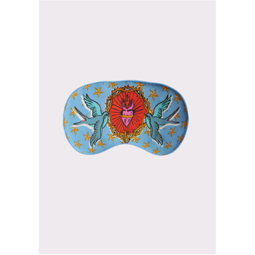 Silk Eye Mask ''Lucy & the Swallows''-JRF