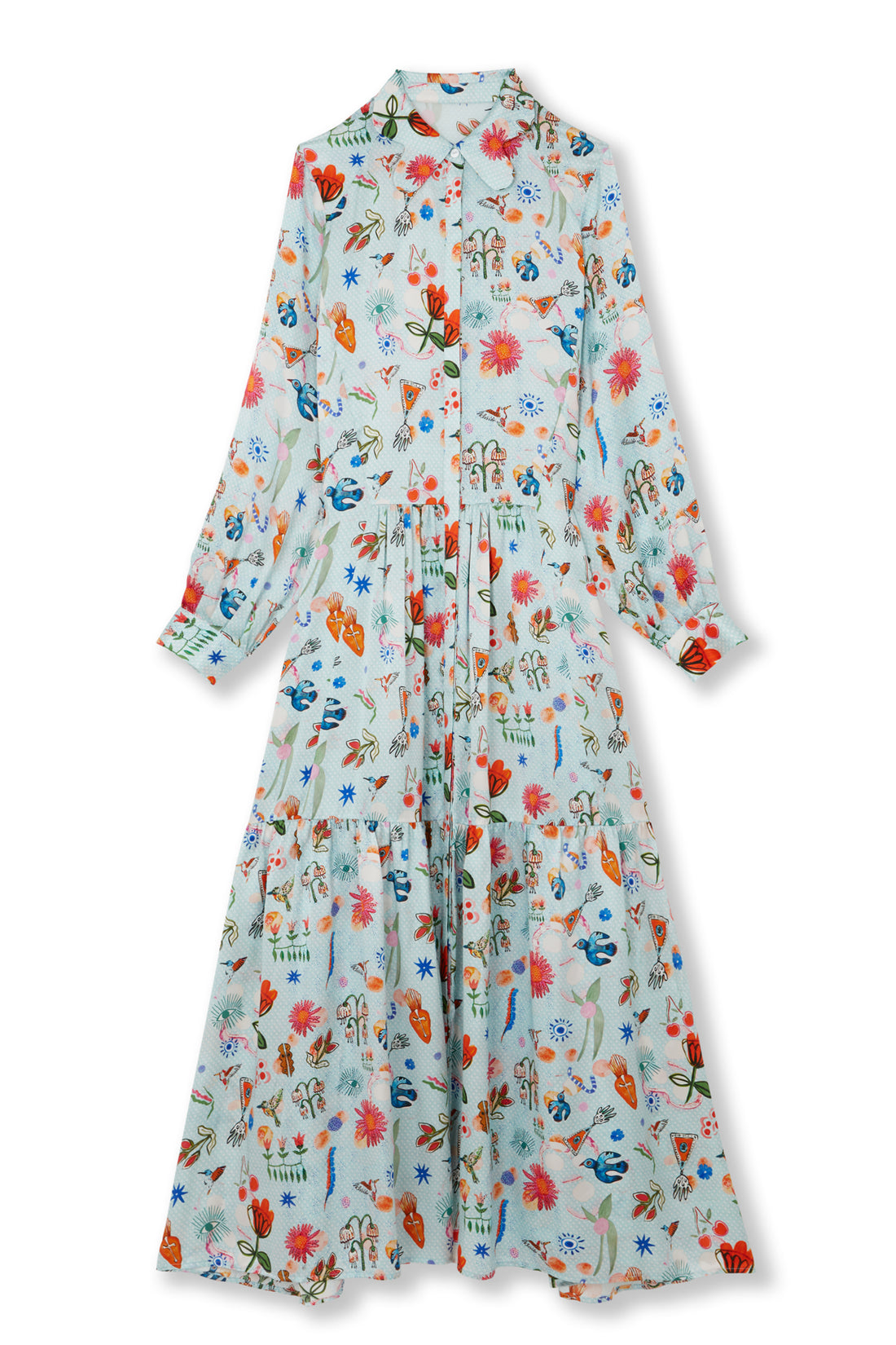 Maxi Shirt Dress / "Mia"-JRF