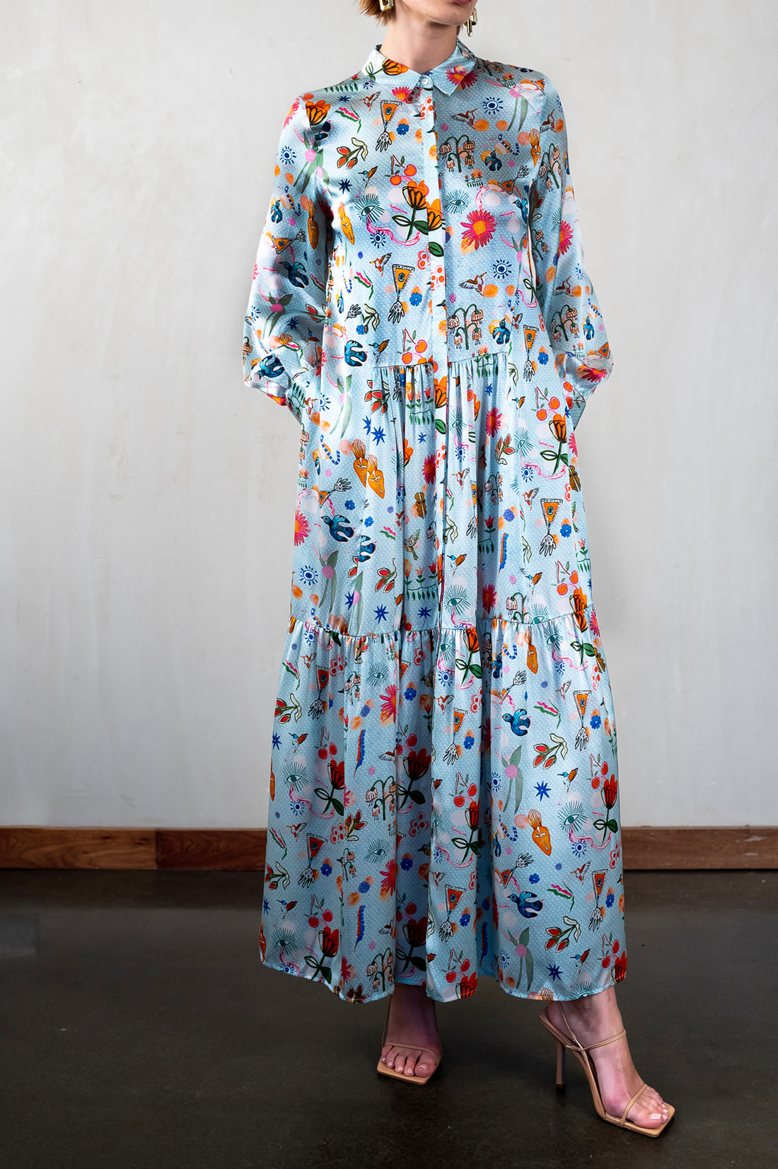 Maxi Shirt Dress / "Mia"-JRF
