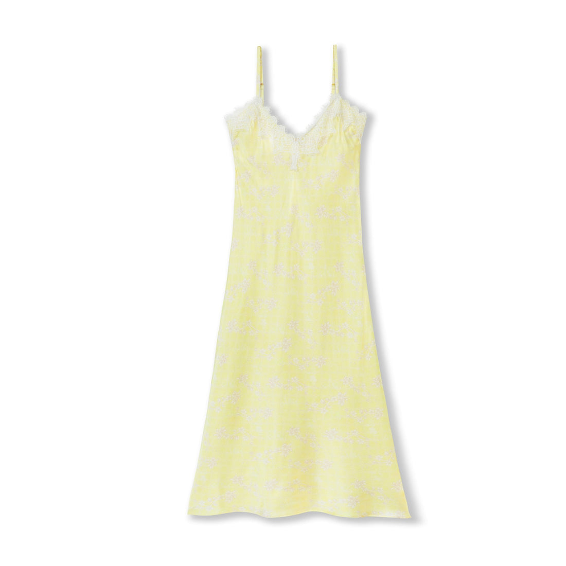 Midi Slip / ''Golden Blossom''-JRF