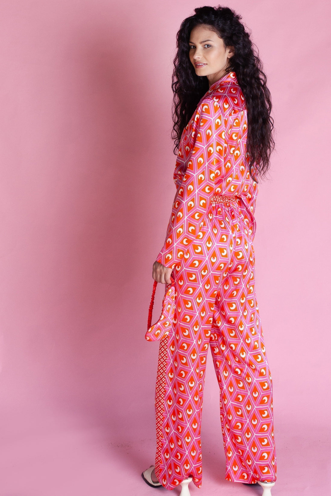 Long Sleeve PJ Top / ''Etta's Eclipse"-JRF