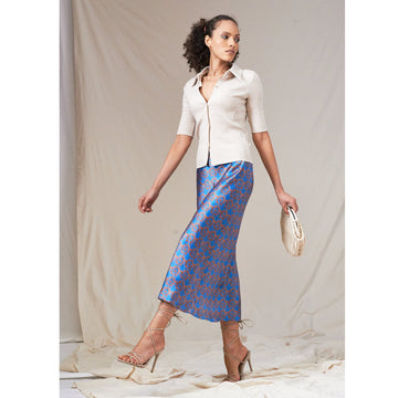 Bias Cut Skirt / "Tavia"-JRF