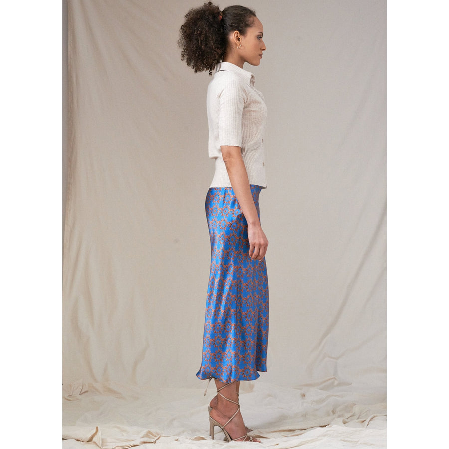 Bias Cut Skirt / "Tavia"-JRF