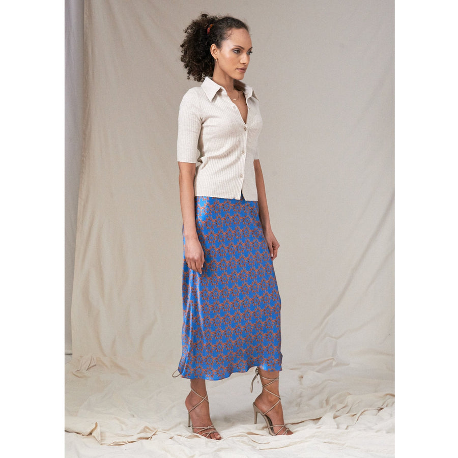 Bias Cut Skirt / "Tavia"-JRF