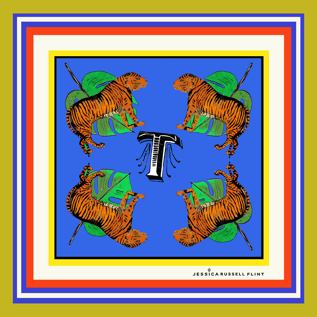 Design Print / "T for Tiger"