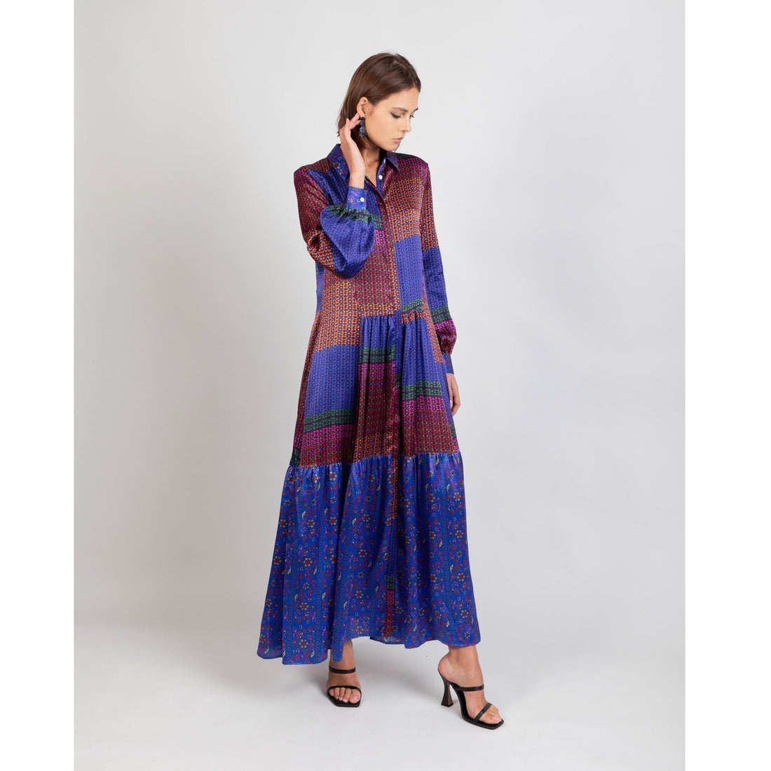 Maxi Shirt Dress / "Winnie"-JRF