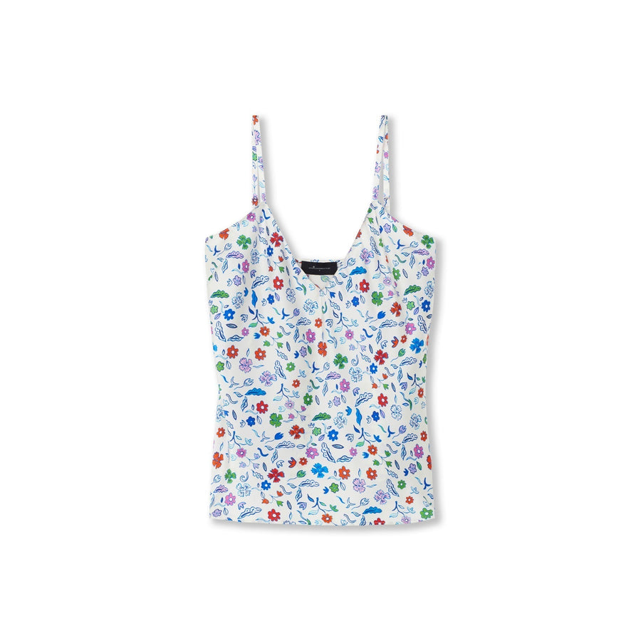 Cami Top / "De Fleurs"-JRF