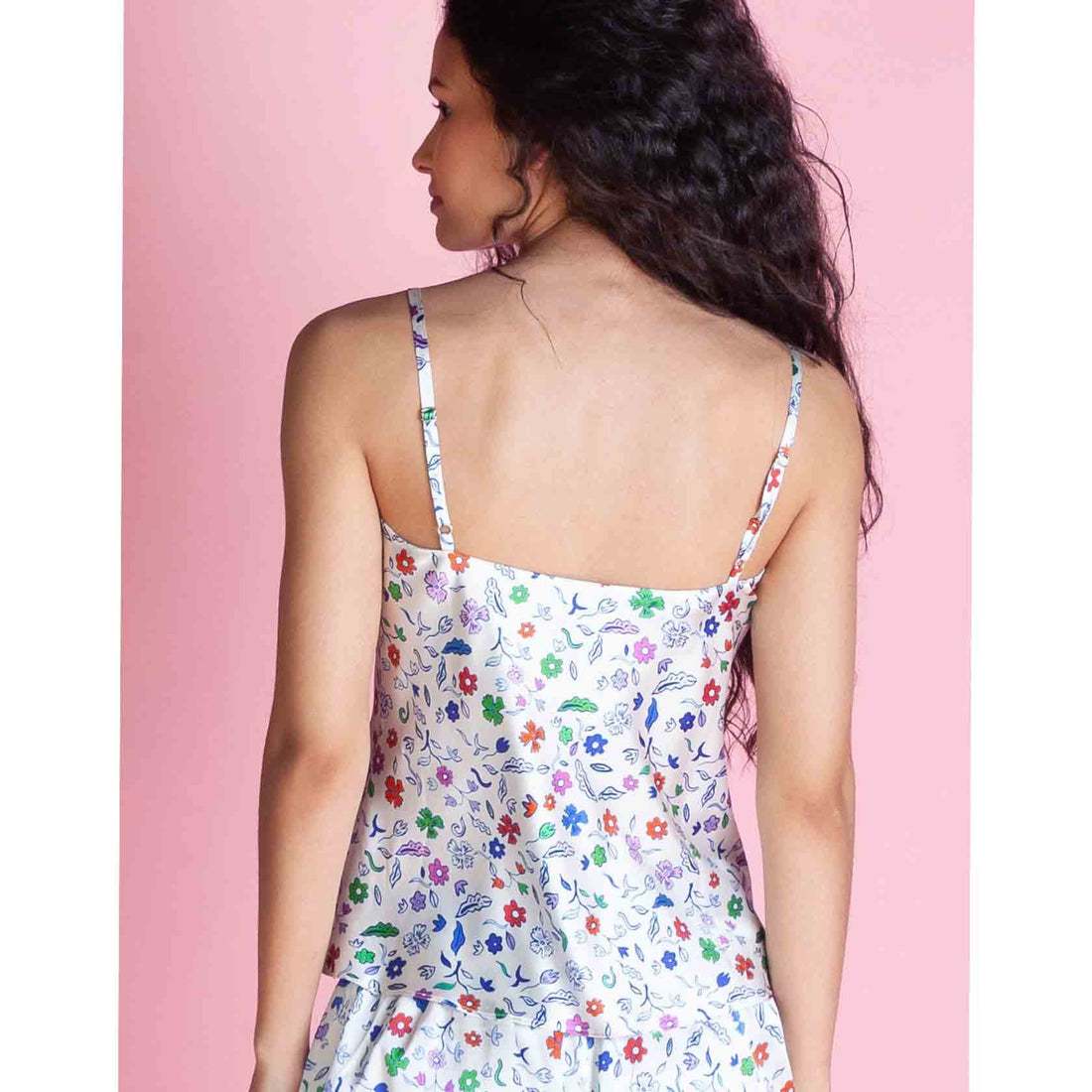 Cami Top / "De Fleurs"-JRF