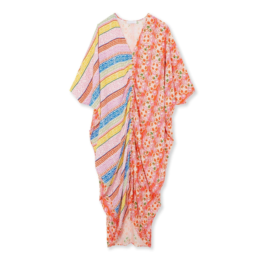 Florence Gathered Maxi Kaftan / "Frida"-JRF